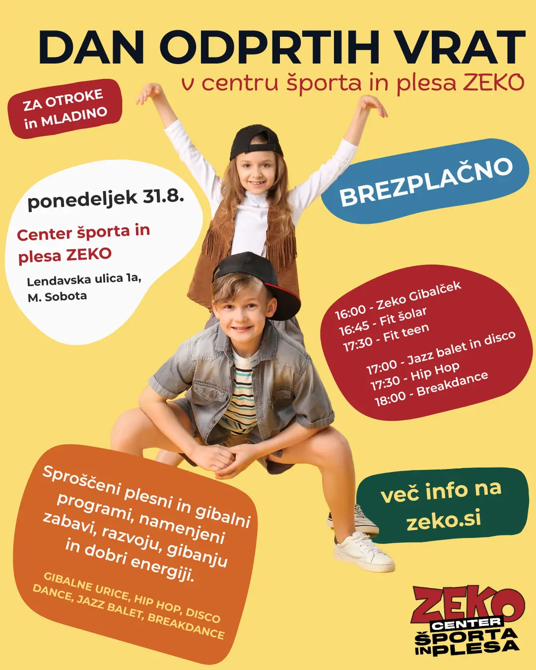 Dan osprtih vrat za otroke